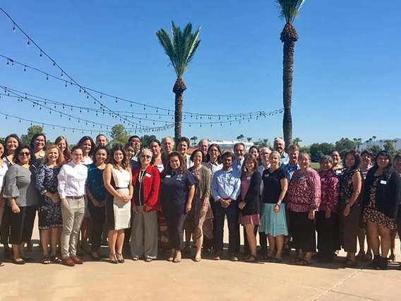 Leaders from NAU and the UArizona Cancer Center attended the Partnership for Native American Cancer Prevention (NACP) summer research retreat in Scottsdale, Ariz., (August 2019).