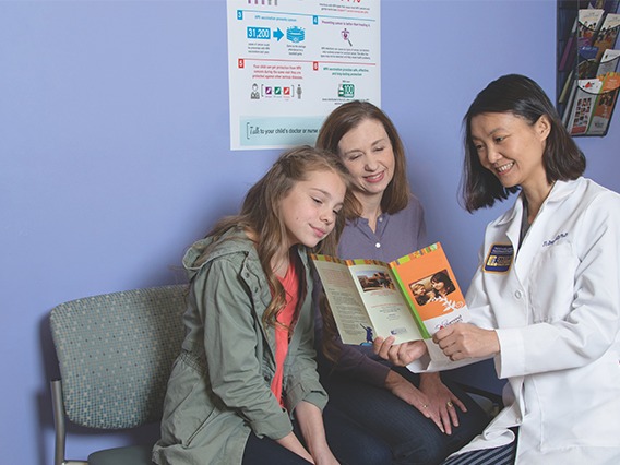 Yi Zeng, MD, PhD, hopes more preteens and teens will receive the HPV vaccine.