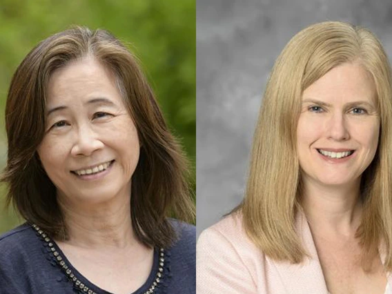 Sherry Chow, PhD and Julie Bauman, MD