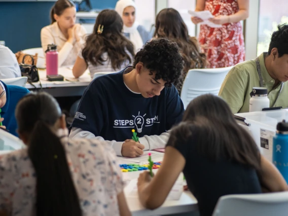 Student at a CRTEC Program Class