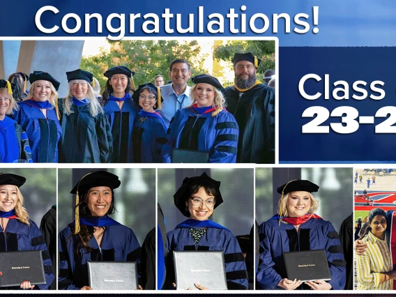 Photo montage of graduates who trained in the Cancer Center