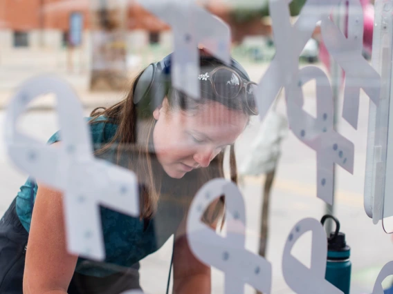 Homecoming 2024 woman writing