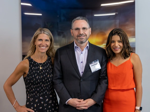 Drs. Riall, Katz and Shroff at the HBP Symposium