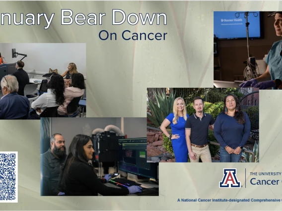 Photos from University of Arizona Cancer Center Bear Down on Cancer January 2025 newsletter