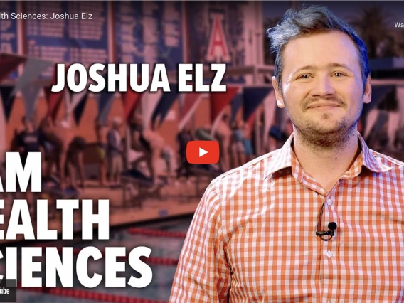 Cover of I am Health Sciences featuring Joshua Elz