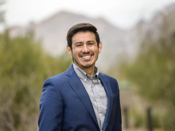 David Garcia smiles in an outdoor photo.