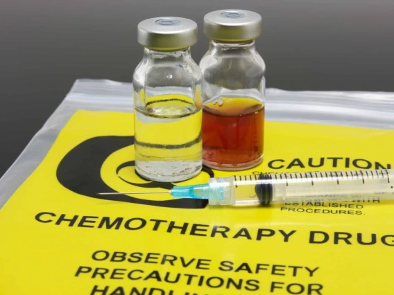 chemotherapy syringe