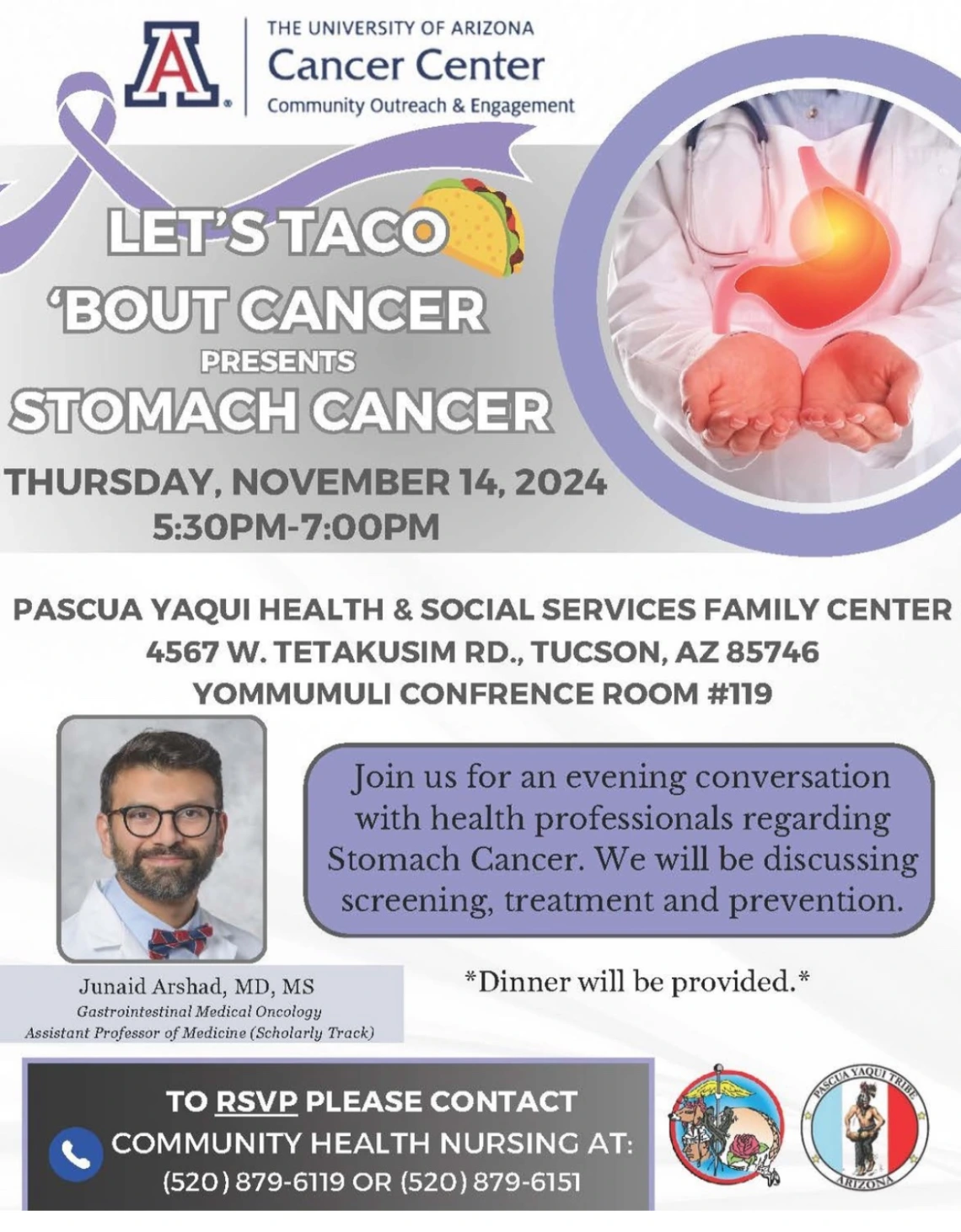 Let's Taco 'Bout Stomach Cancer