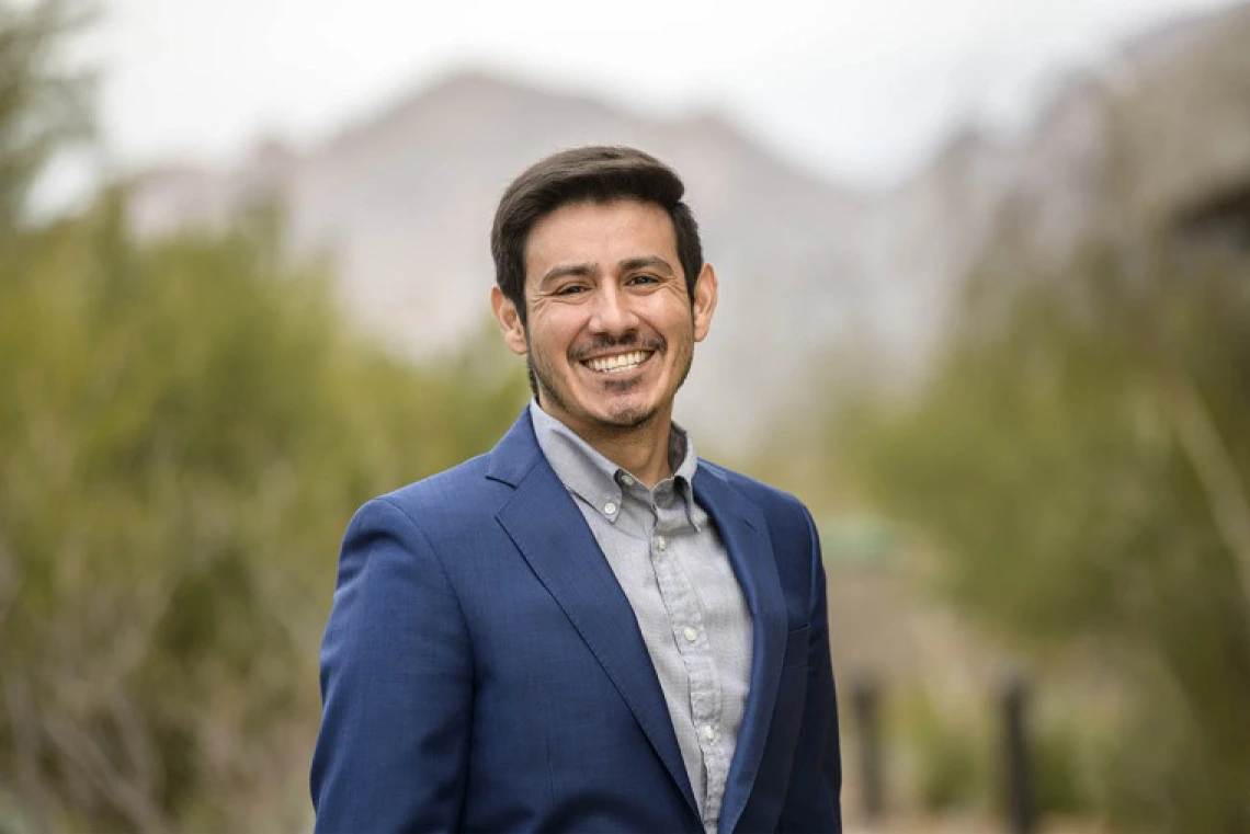 David Garcia smiles in an outdoor photo.