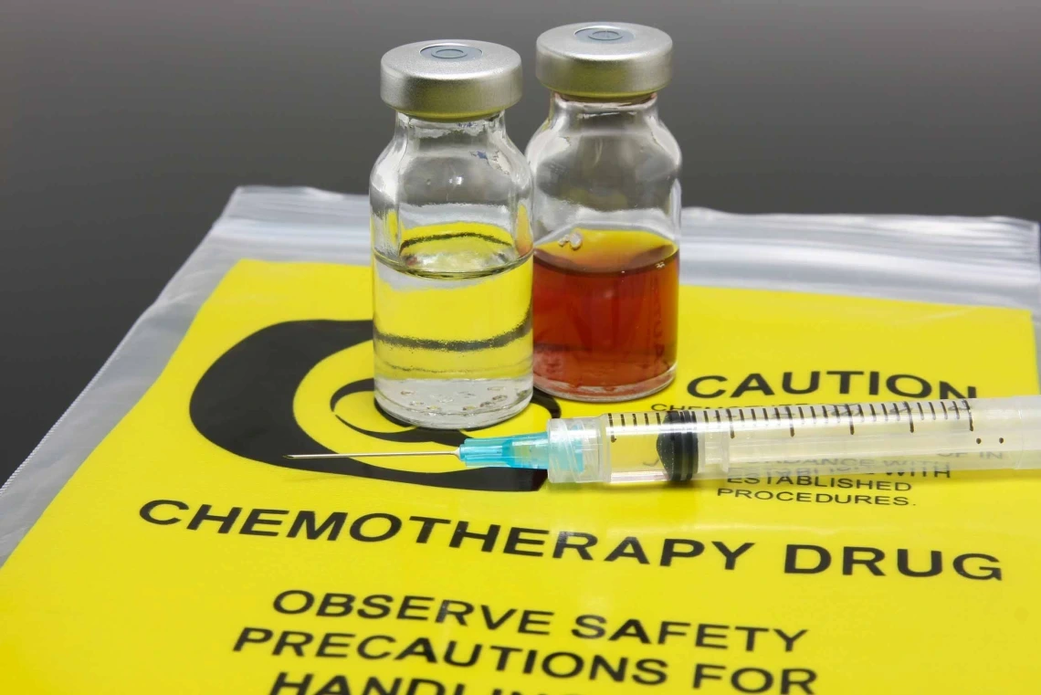 chemotherapy syringe