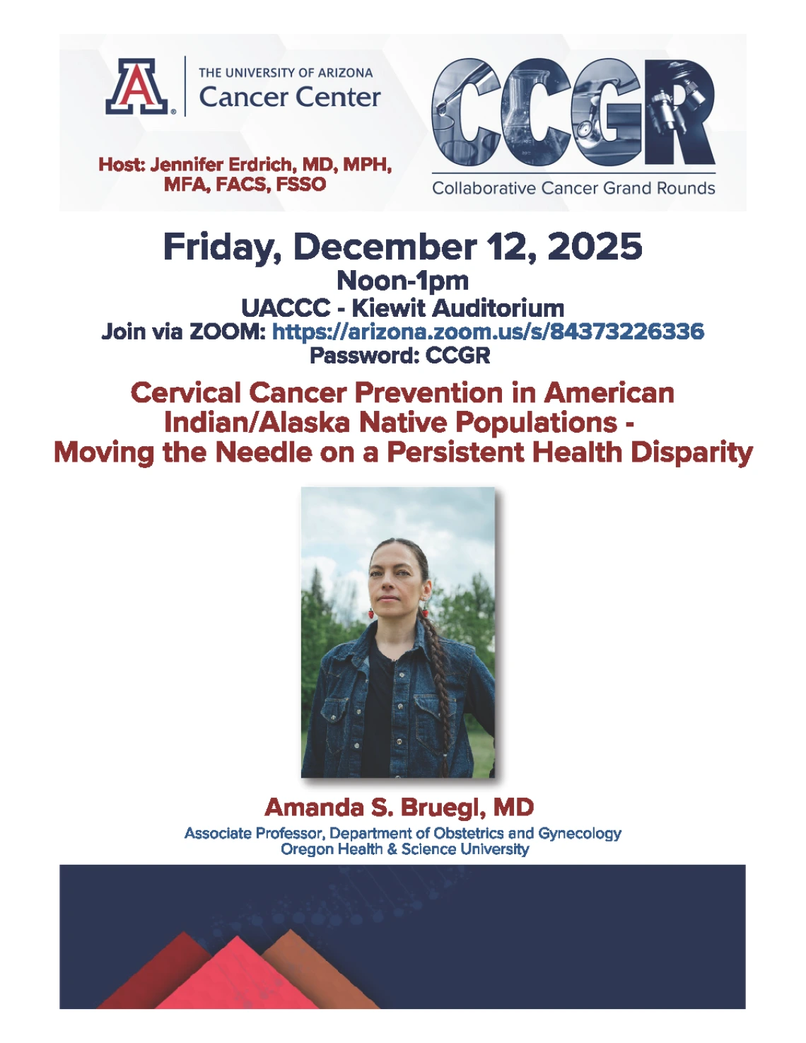 Amanda Bruegl, MD CCGR poster