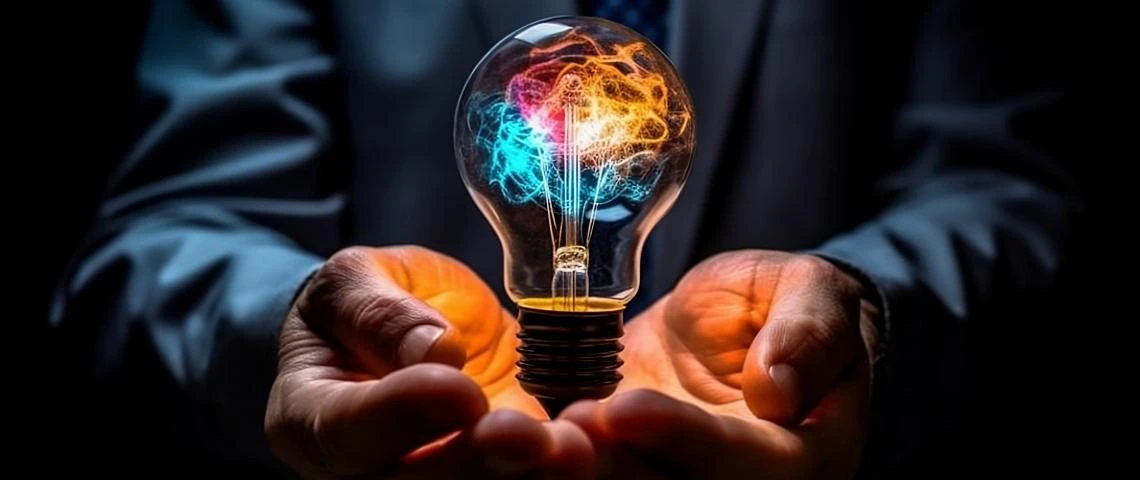 Colorful Lightbulb