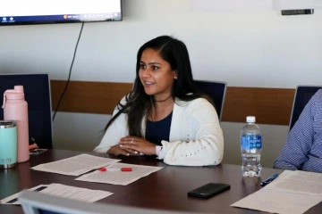 Student attends a grant writing workshop as part of the FAR Program.