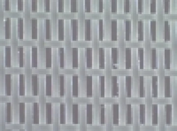 Close up of loose weave fabric.