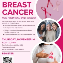 Breast Cancer Presentation flyer