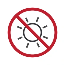 Avoid UV Light Exposure