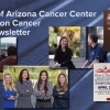 Collage of five photos from the April 2024 University of Arizona Cancer Center Bear Down on Cancer newsletter