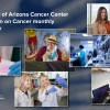 Montage of photos from the June 2024 Cancer Center external newsletter