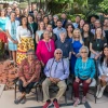 The NACP team poses for a photo outside at a recent retreat.