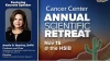 Photo of Amelie Ramirez, guest speaker for the annual University of Arizona Cancer Center scientific retreat