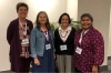 Francine Gachupin poses for a photo with three other NACP professors from Northern Arizona University and the University of Arizona